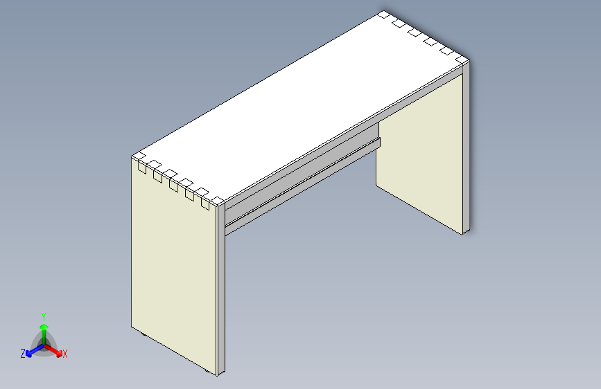 木制边桌_书桌或客厅