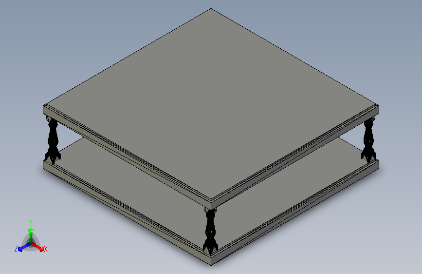 挪威风格咖啡桌 MAB 3