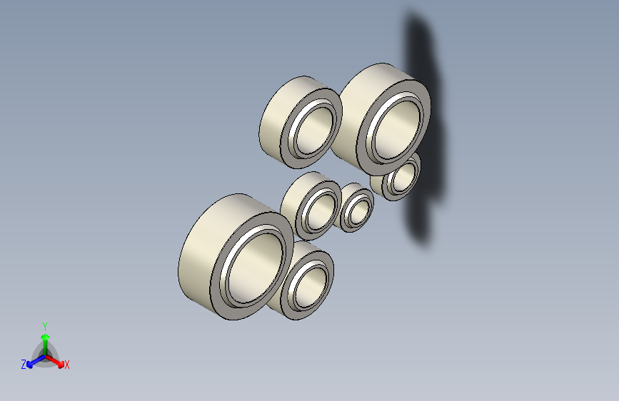 普通径向轴承 GExC