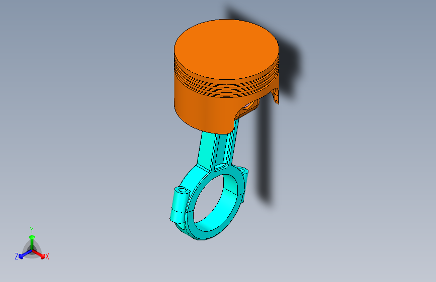 汽车发动机的部分