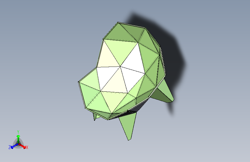 三角桌和金属椅