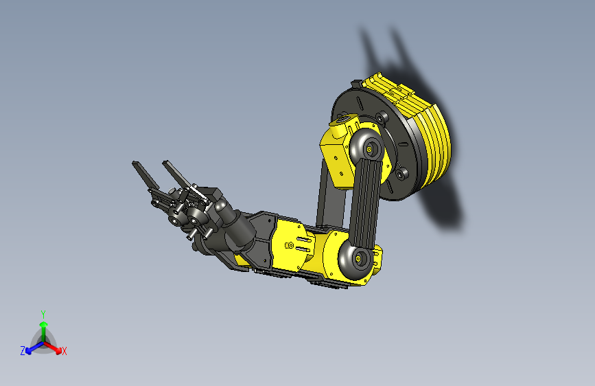 斯特伦的机械臂