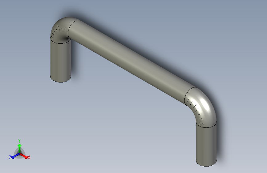 aLS506折叠拉手粗10mm孔距100mm1