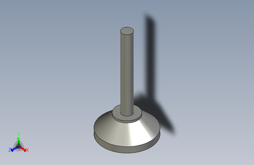 aM20X150铸铁脚杯