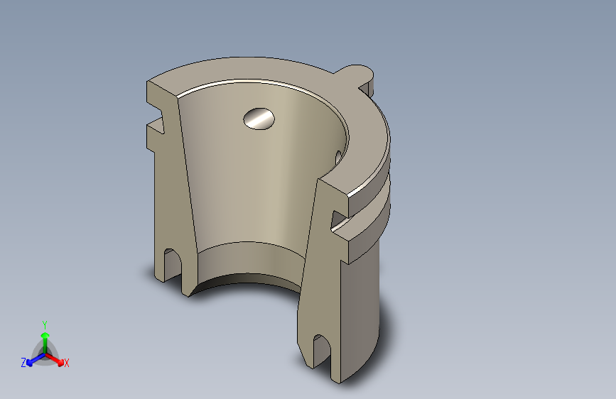 锁定片插入拆分衬套