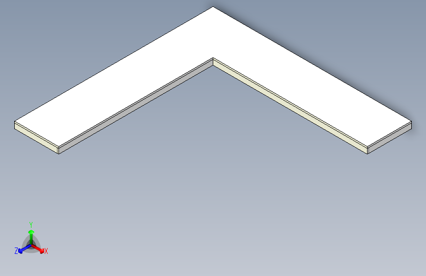 条形墙挂式转角吧台