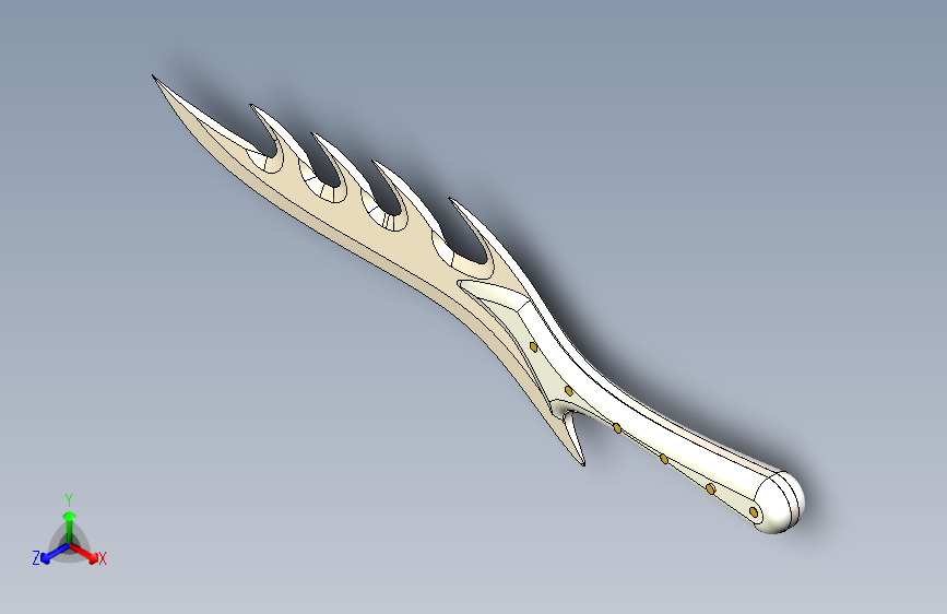 沃夫上尉的牡蛎刀