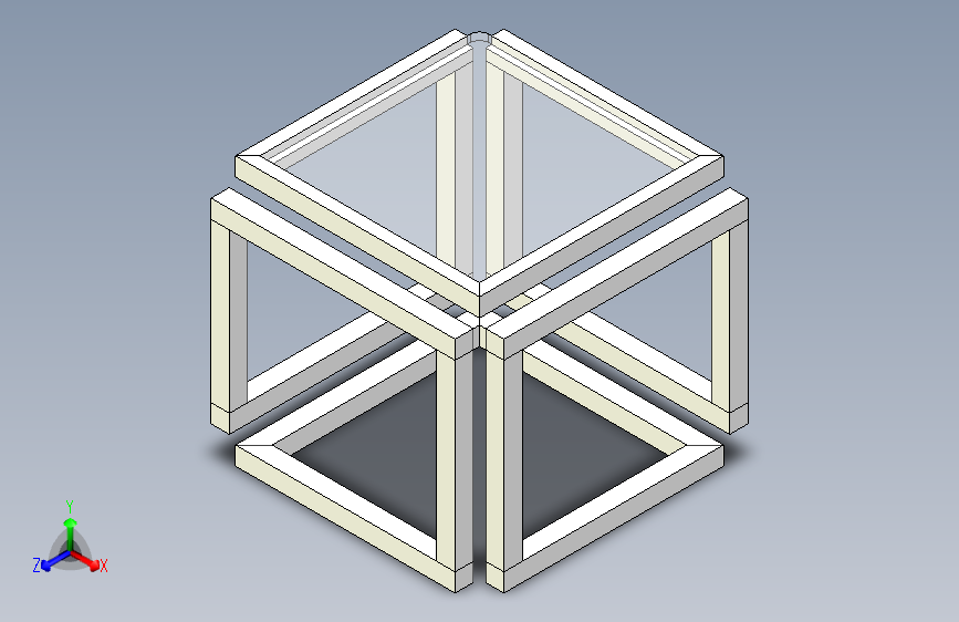 无限边桌 - 3D参数设计