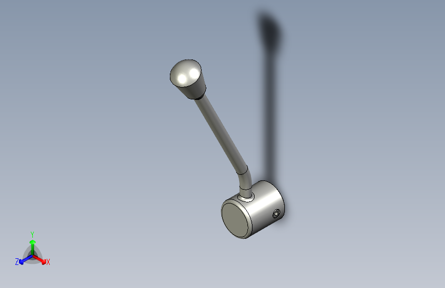 铣床工作台夹紧手柄