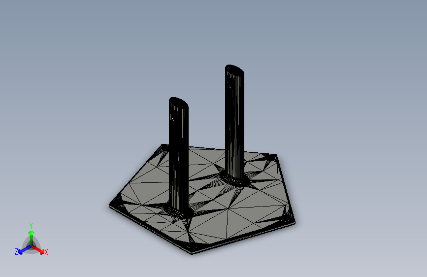 悬浮桌子张拉整体结构