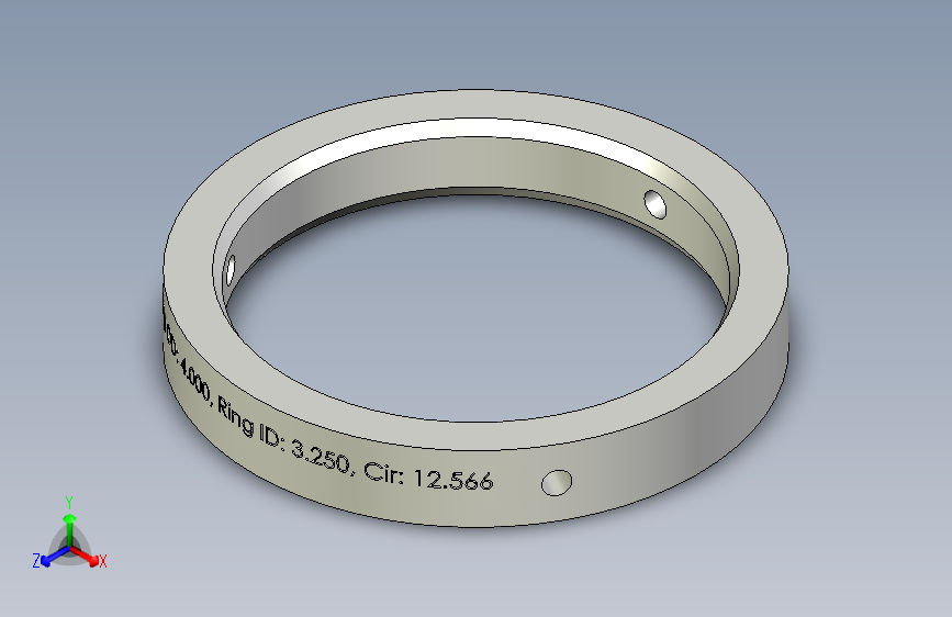 旋转环，用于教程