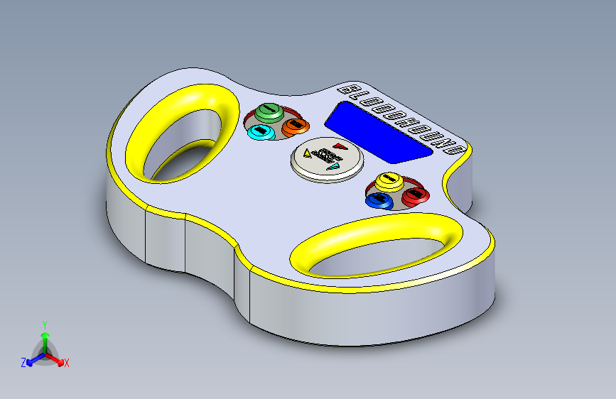 血猎犬SSC方向盘概念设计