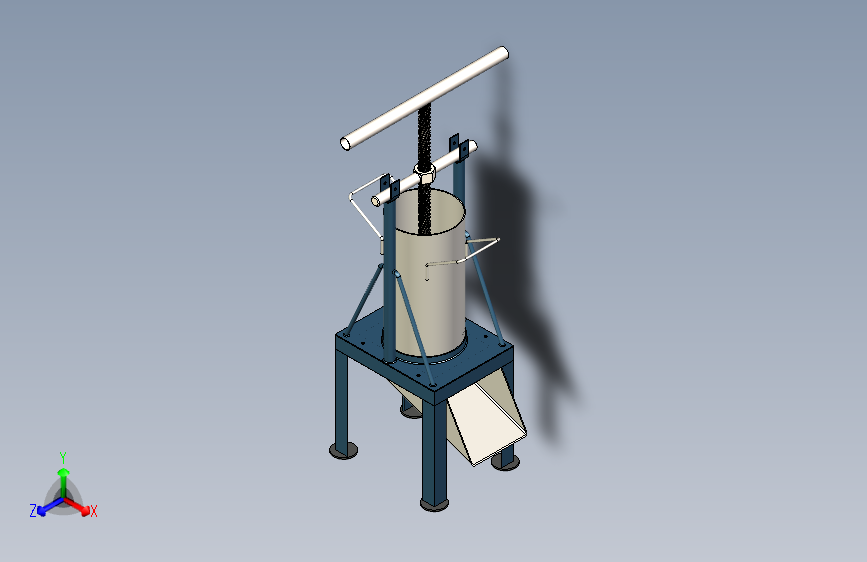 椰奶手动榨汁器