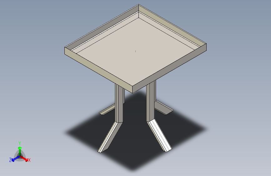 游戏桌制造用于支持3英寸石板游戏桌