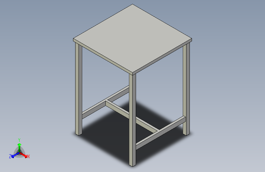 早餐桌（椅子分开）