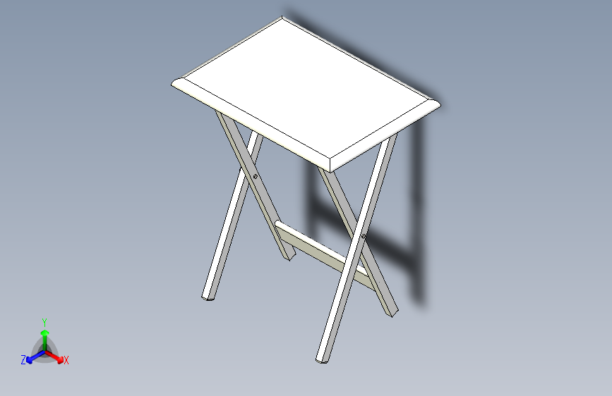 折叠咖啡桌 - 小