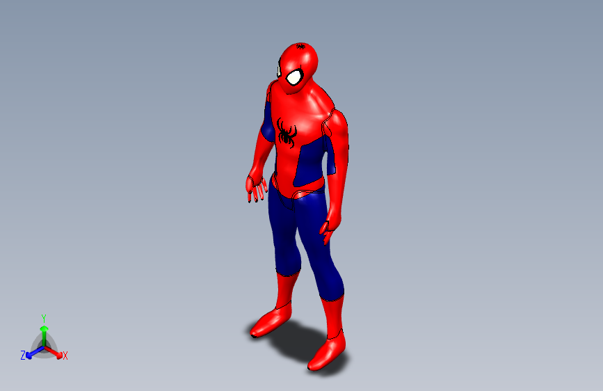 蜘蛛侠 - Sérgio CAD CAM (1)