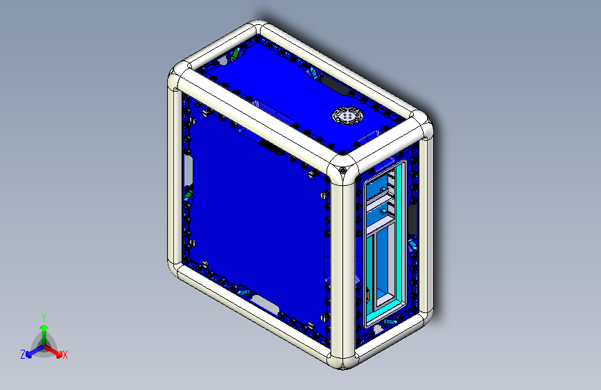 注塑成型电脑机箱