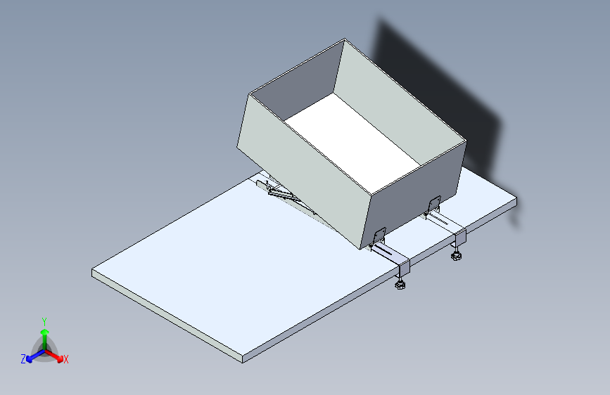 桌面角形托盘支架