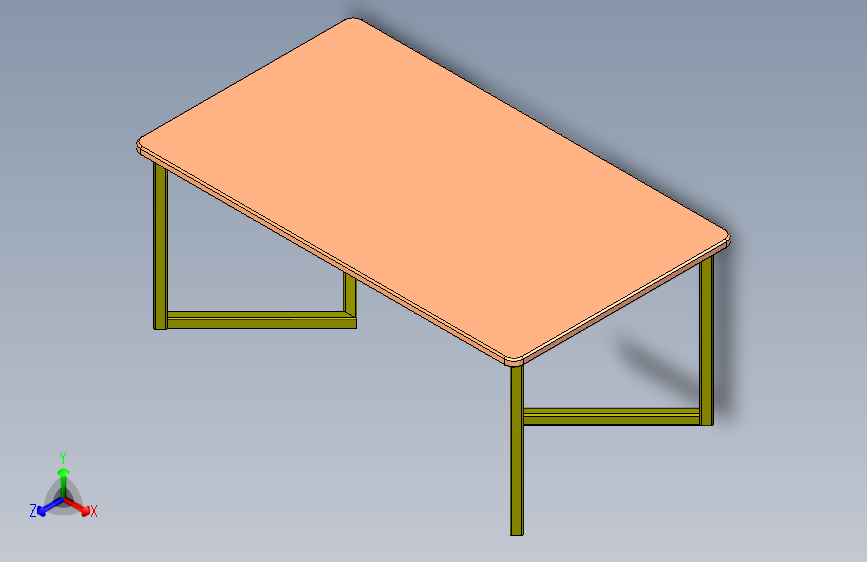 桌用咖啡（型号 1000x580x420）