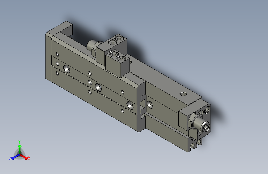 AQXZ-12-滑台气缸亚德客HLQ8X40SA01