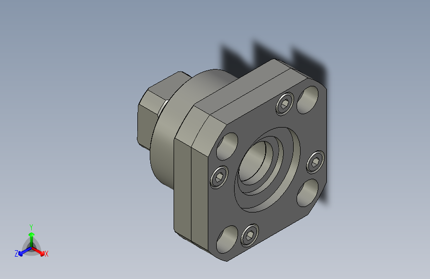 AQXZ-12-丝杠支座组件固定侧米思米BRW15001