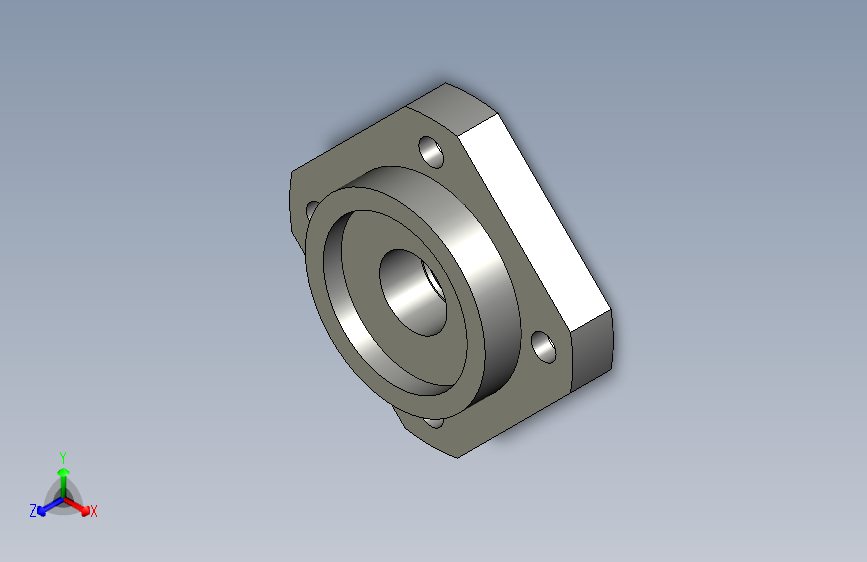 AQXZ-12-丝杠支座组件支持侧米思米BUR15001