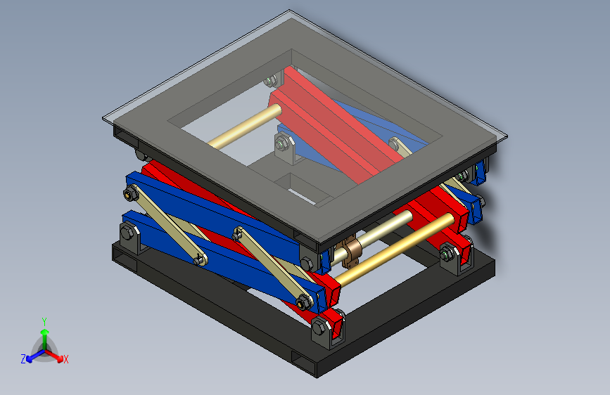 桌子可调高度由活塞（升降机构）