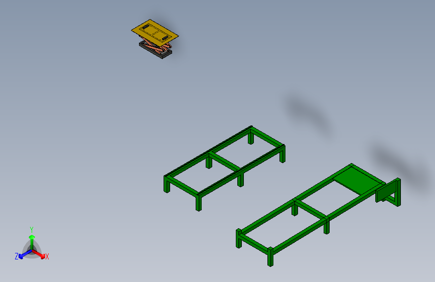桌子升降机 & 传送运输 木制
