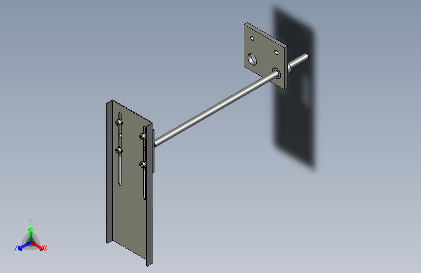 顶部出盒支架组
