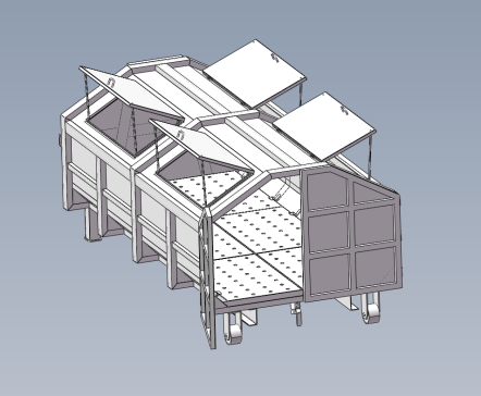 6立方米大型垃圾箱