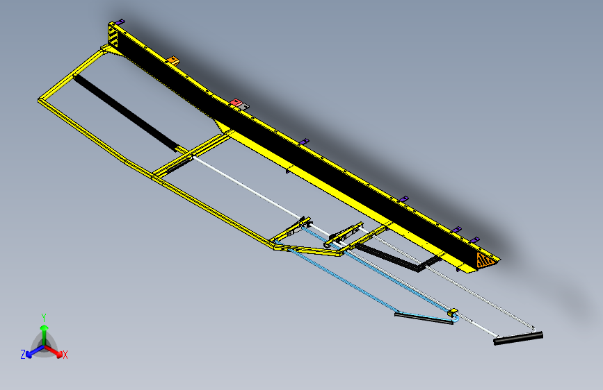 机场航勤安全防护扶手系统
