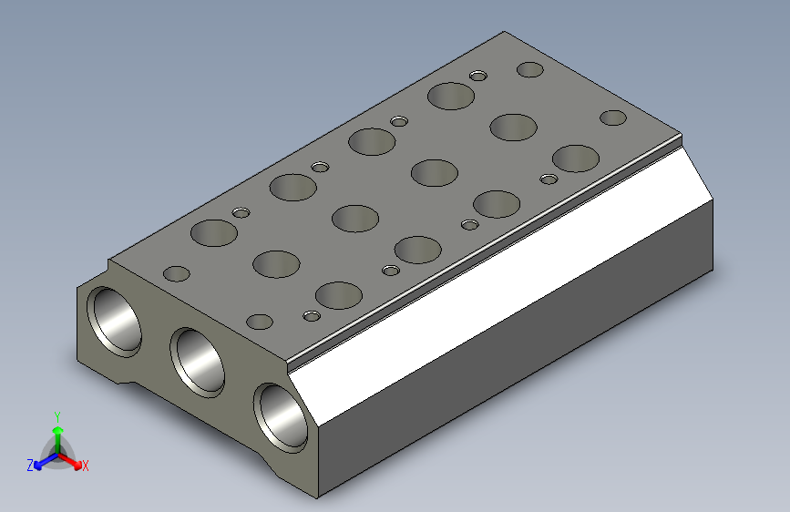 阀板100M4F亚德客