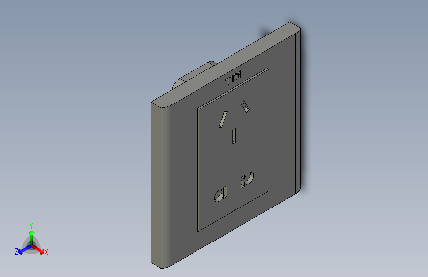 公牛五孔插座装配图(0922)C