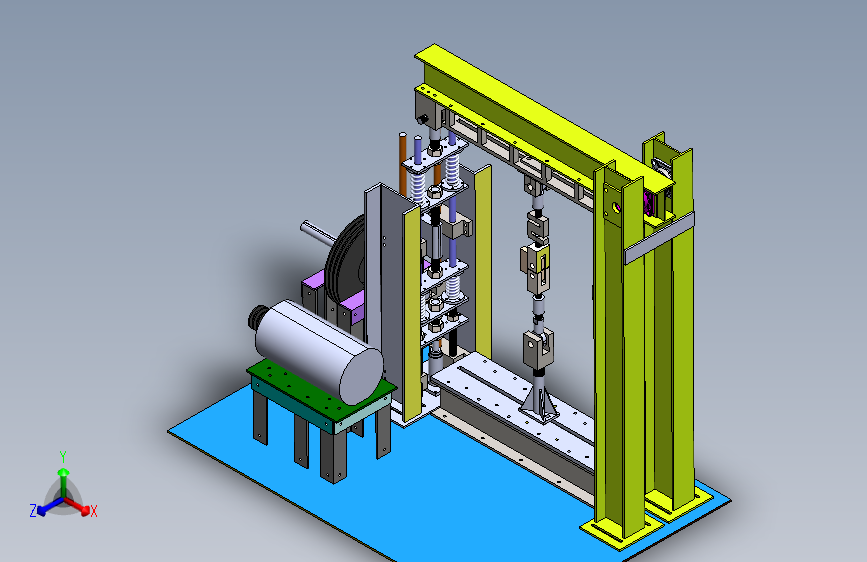 定制轴向载荷疲劳试验机