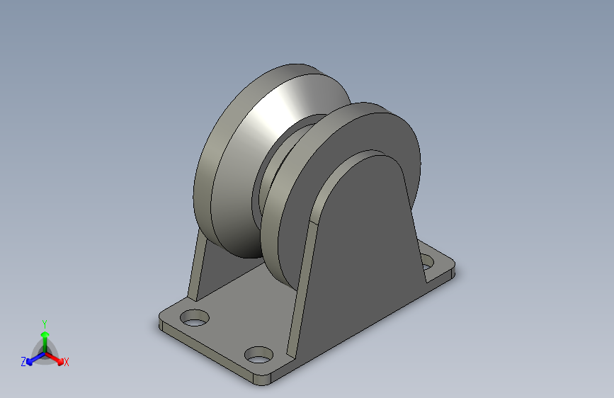 CL20-2寸加厚V型槽轮