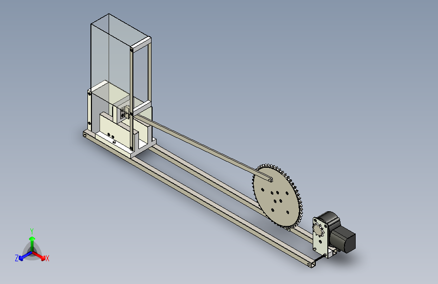 电能破碎机三维模型