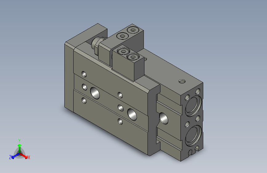 滑台气缸-HLQ16X20SAS_0_+_DMSH-2_亚德客