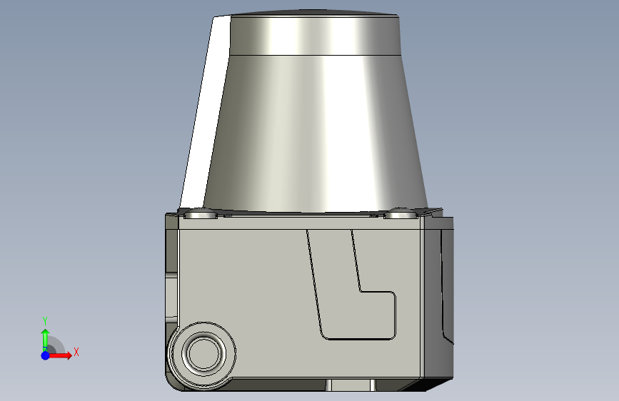 激光区域传感器TIM310_STEP_模型图纸下载 – 懒石网