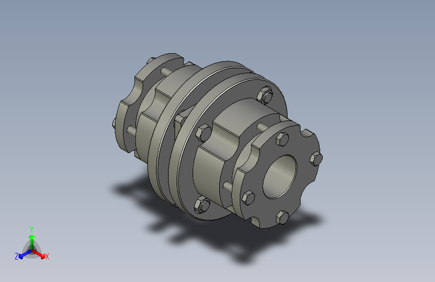 DJM胀套联结单型弹性膜片联轴器DJM-05T-38-50