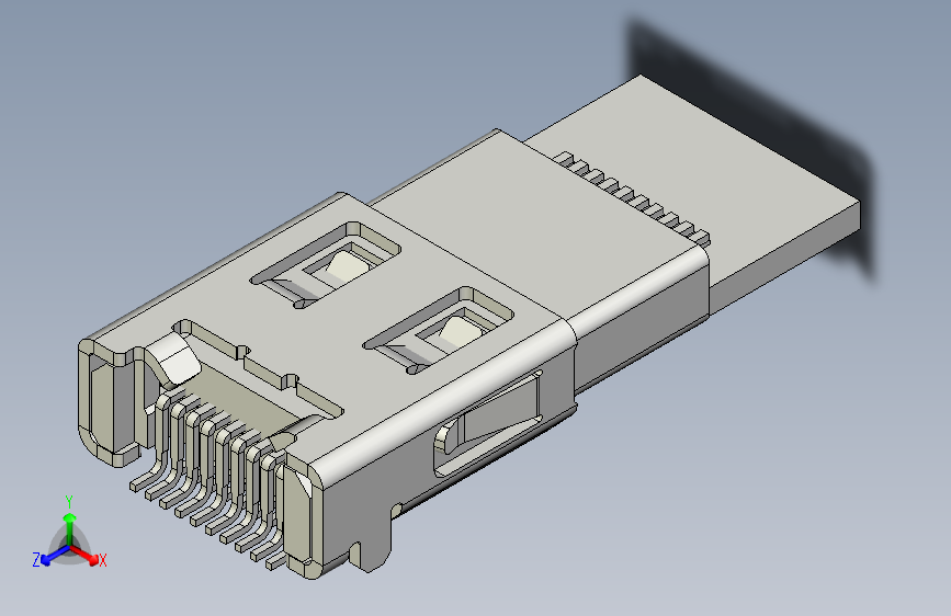 Micro HDMI（双向插入）