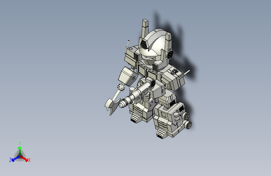 Q版变形金刚擎天柱