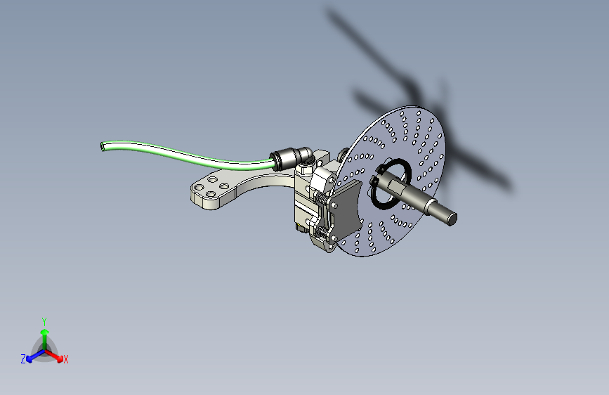 RC遥控车的液压制动器图纸