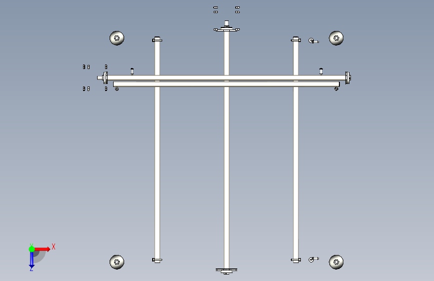 solidworks 3D打印机 俯视图