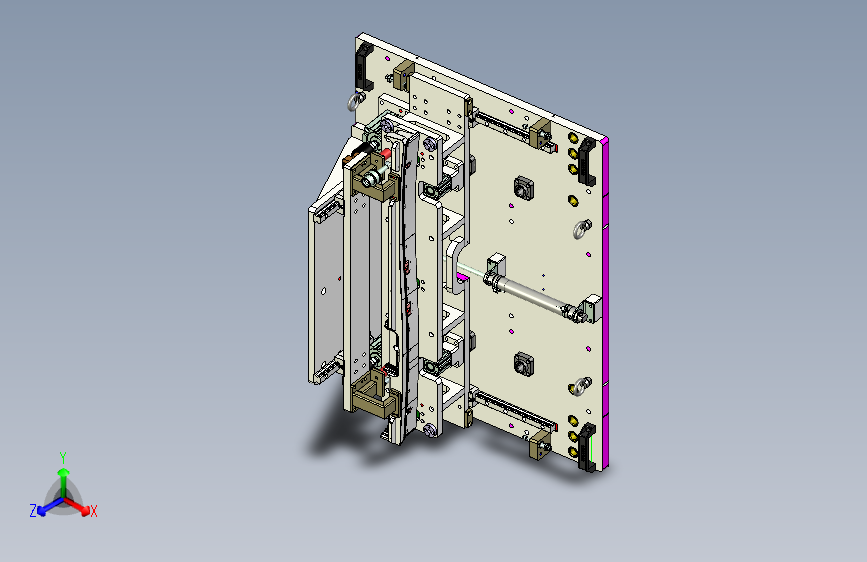 真木长饰条工装夹具