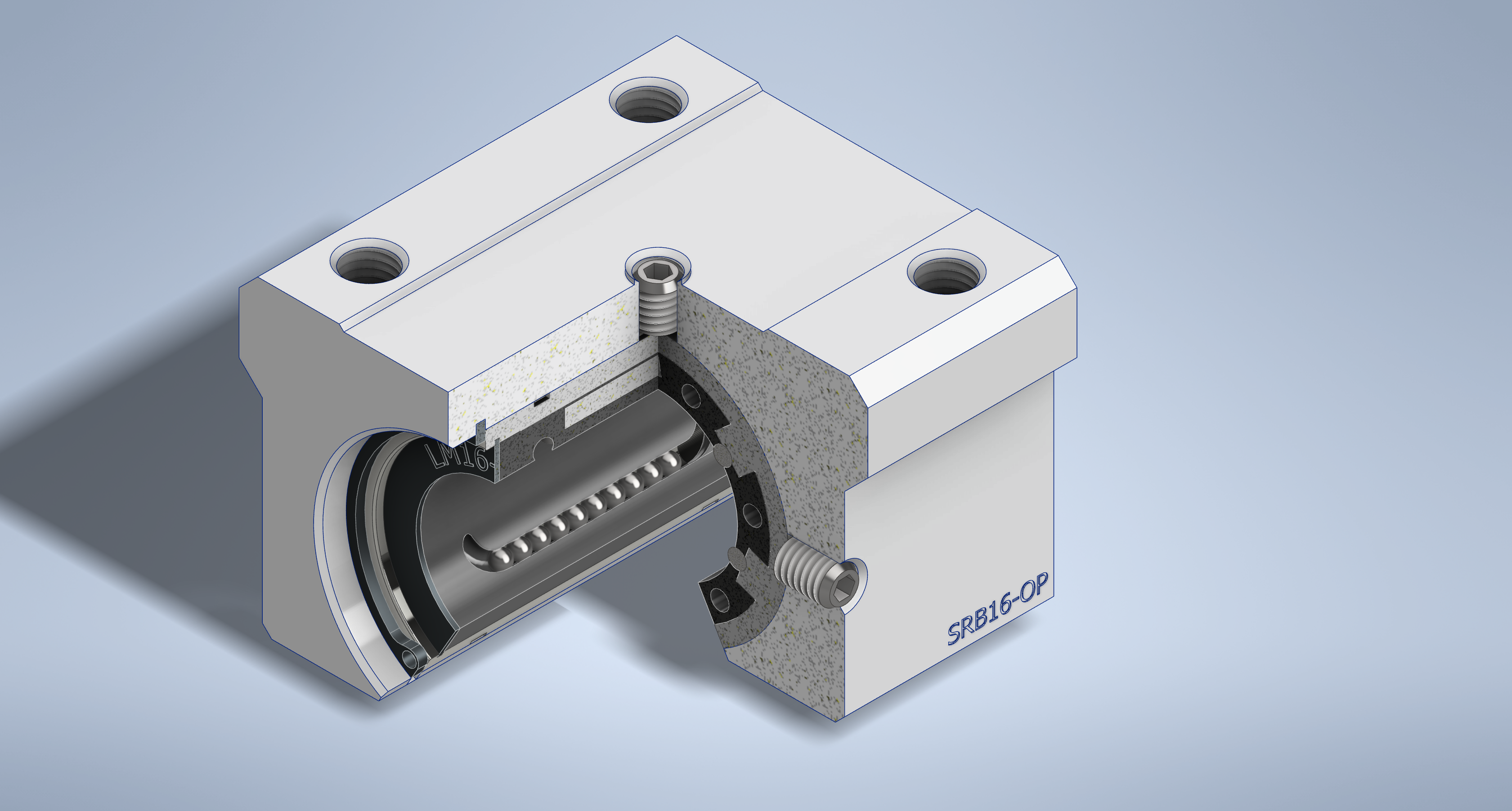 全SBR气缸导轨。