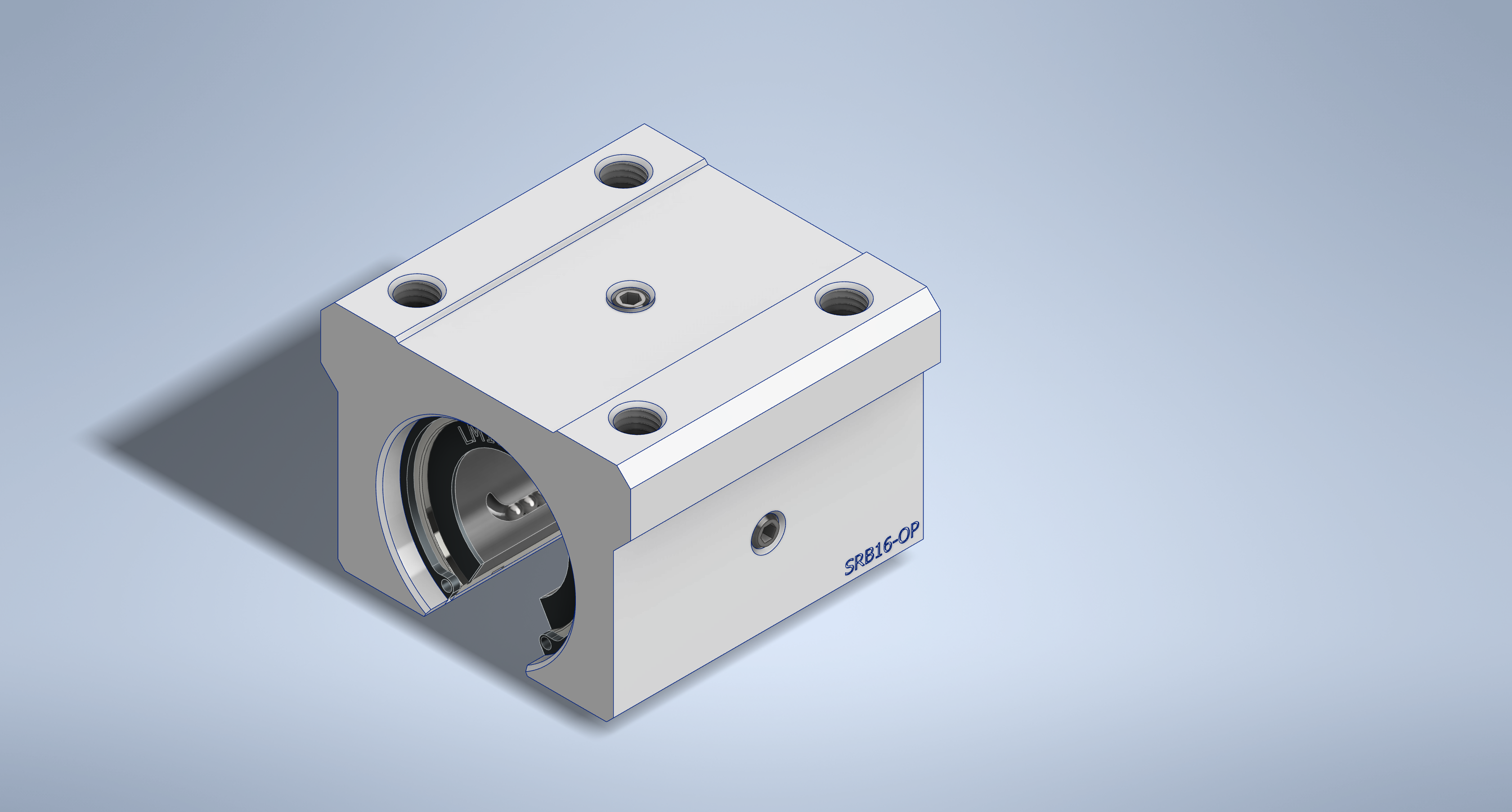 全SBR气缸导轨。
