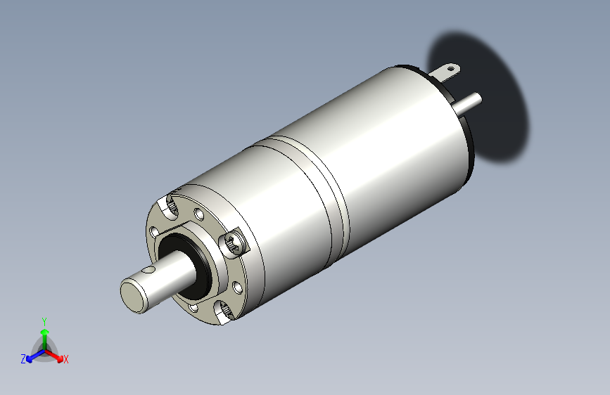 直流行星齿轮刷电机 (PZ22GR9120R-084BBH)