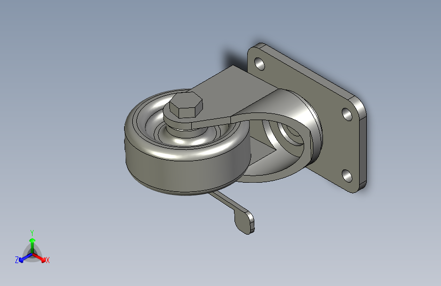 脚轮_603075SB1_卡斯特