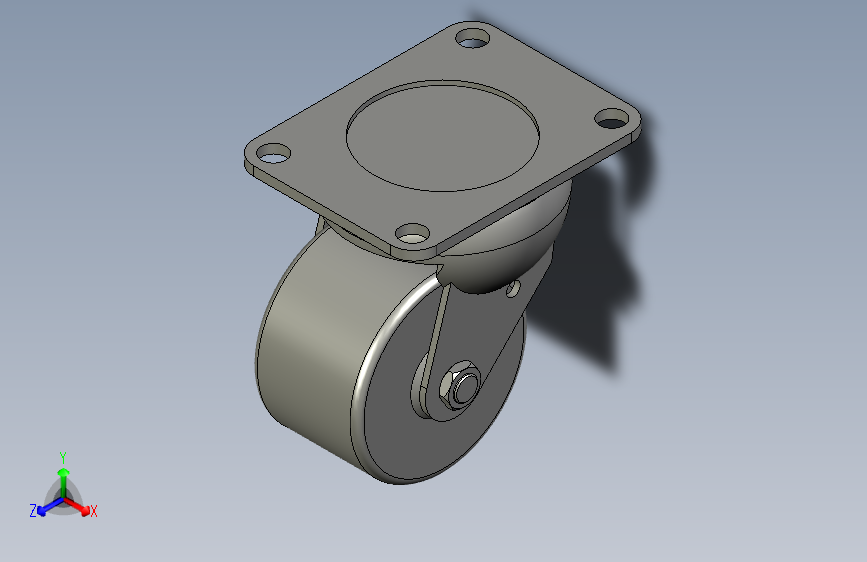 脚轮-重载-J-CRB16-D75B-NN-怡合达